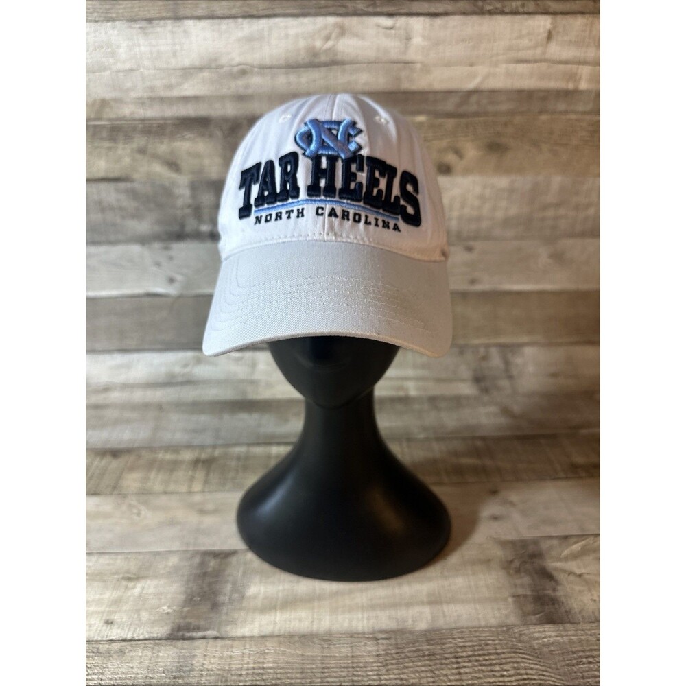 North Carolina Tar Heels White Snapback Cap Hat Top of the World-One Size